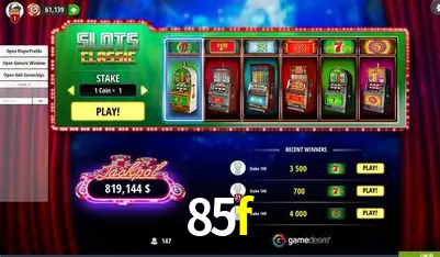 Descubra o Mundo do Cassino Online com 85f